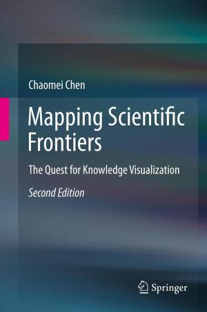 Cover of the book Mapping Scientific Frontiers by Kristin Ytterstad Pettersen, Jan Tommy Gravdahl, Pål Liljebäck, Øyvind Stavdahl