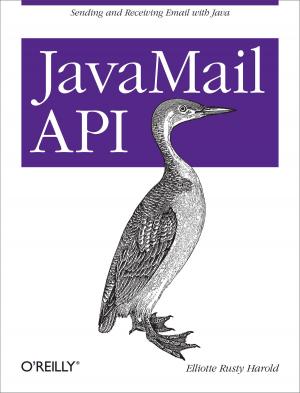 Cover of the book JavaMail API by Jurg van Vliet, Flavia Paganelli, Steven van Wel, Dara Dowd