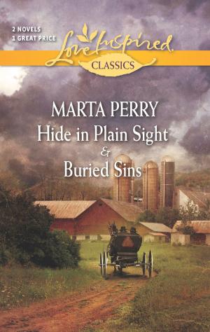 Cover of the book Hide in Plain Sight and Buried Sins by Peggy Nicholson