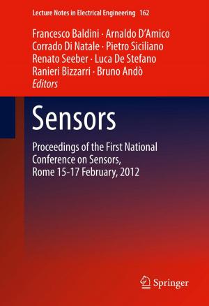 Cover of the book Sensors by Daniele Manfredini, Rosa Arboretti, Luca Guarda Nardini, Eleonora Carrozzo, Luigi Salmaso