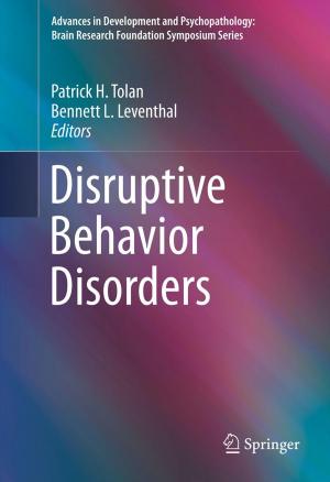 Cover of the book Disruptive Behavior Disorders by 