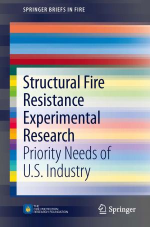 Cover of the book Structural Fire Resistance Experimental Research by Ellen S. Cohn, Susan O. White