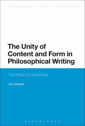 Book cover of The Unity of Content and Form in Philosophical Writing