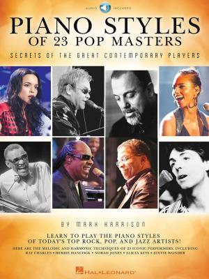 Book cover of Piano Styles of 23 Pop Masters