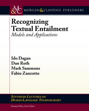 Cover of the book Recognizing Textual Entailment by Boi Faltings, Goran Radanovic, Ronald Brachman, Peter Stone