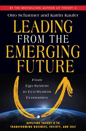 Book cover of Leading from the Emerging Future