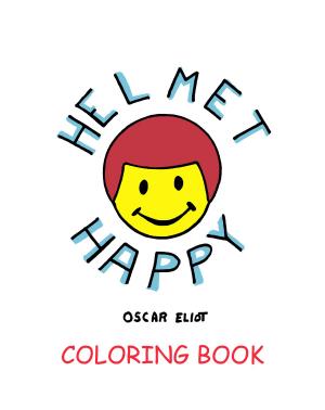 Cover of the book Helmet Happy, A Coloring Book by Christina Hawkins, Tony Hawkins, Barbara Thornton-Haas