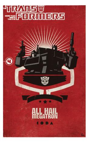 Cover of the book Transformers: All Hail Megatron Vol. 4 by Max Brooks, Howard Chaykin, Antonio Fuso