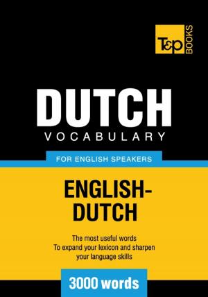 Cover of Dutch vocabulary for English speakers - 3000 words