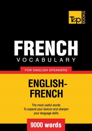 Cover of French Vocabulary for English Speakers - 9000 Words