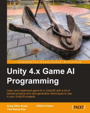 Cover of the book Unity 4.x Game AI Programming by Fernando J. Miguel, Ray Bogman, Vladimir Kerkhoff, Bret Williams, Jonathan Bownds