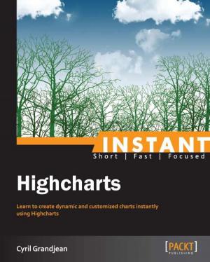 Cover of the book Instant Highcharts by MÃ©dÃ©ric Morel, Manuel Alves, Pascal Cadet, Pirmin Lemberger