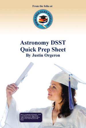 Book cover of Astronomy DSST Quick Prep Sheet