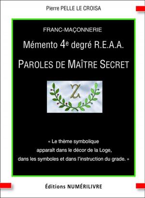 Book cover of Mémento 4è degré REAA paroles de maître secret