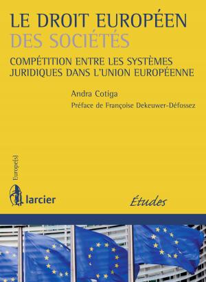 Cover of the book Le droit européen des sociétés by Julien Cabay, Isabelle Ekierman