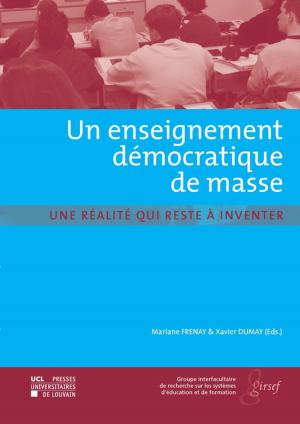 Cover of the book Un enseignement démocratique de masse by Éric Bastin