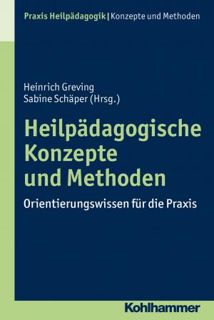 Cover of the book Heilpädagogische Konzepte und Methoden by Uta Pohl-Patalong