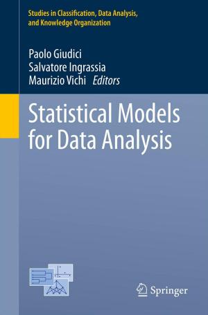 Cover of the book Statistical Models for Data Analysis by Elizabeth T. Gershoff, Kelly M. Purtell, Igor Holas