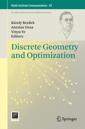 Cover of the book Discrete Geometry and Optimization by Simone Diverio, Erwan Rousseau