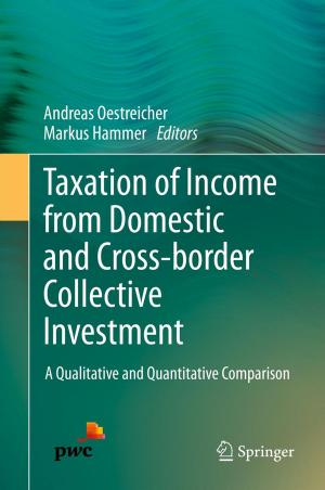 Cover of the book Taxation of Income from Domestic and Cross-border Collective Investment by Richard Carswell