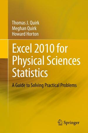 Cover of the book Excel 2010 for Physical Sciences Statistics by 