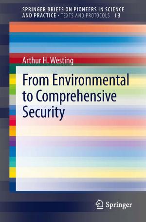 Cover of the book From Environmental to Comprehensive Security by V. Ramu Reddy, Sudhamay Maity, K. Sreenivasa Rao