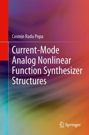 Cover of the book Current-Mode Analog Nonlinear Function Synthesizer Structures by Peter Bongaarts
