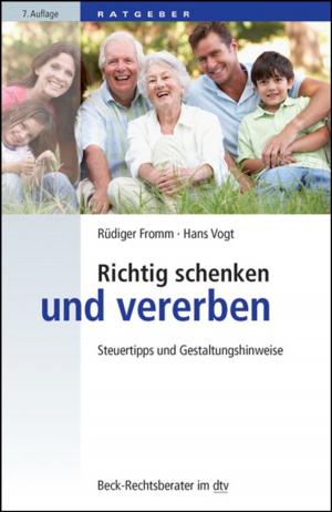 Cover of the book Richtig schenken und vererben by Danijela Saponjic