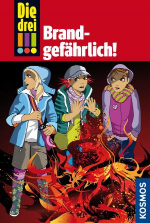 Book cover of Die drei !!!, 34, Brandgefährlich! (drei Ausrufezeichen)
