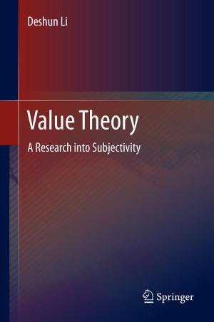 Cover of the book Value Theory by Tadamasa Shida