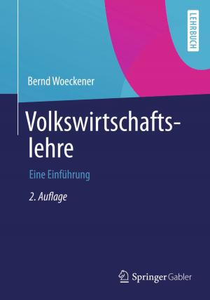 Cover of the book Volkswirtschaftslehre by Inge Seiffge-Krenke