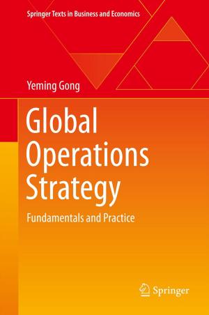 Cover of the book Global Operations Strategy by Jürgen W. Einax, Manfred Reichenbächer