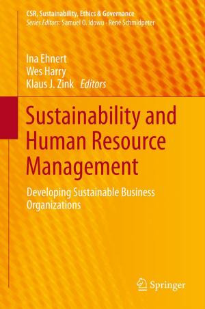 Cover of the book Sustainability and Human Resource Management by Siegmund Brandt, Markus Schumacher