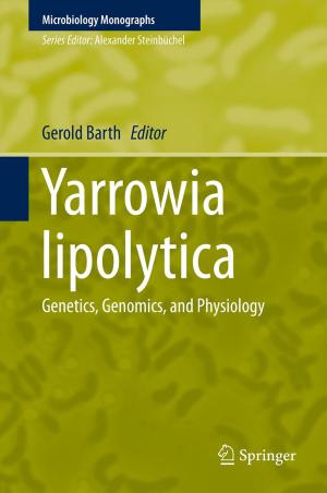 Cover of the book Yarrowia lipolytica by Martin H. Trauth, Elisabeth Sillmann