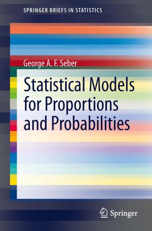 Book cover of Statistical Models for Proportions and Probabilities