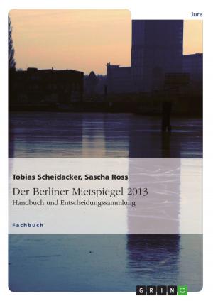 Cover of the book Der Berliner Mietspiegel 2013 by Claudia Hoffs-Langhans