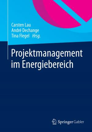 Cover of the book Projektmanagement im Energiebereich by Peter Buchenau, Christopher Moll, Axel Rosenkranz