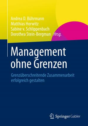 Cover of the book Management ohne Grenzen by Birgit Felden, Andreas Hack, Christina Hoon