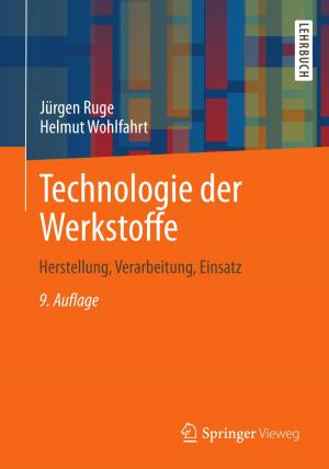 Cover of the book Technologie der Werkstoffe by Valentin Crastan