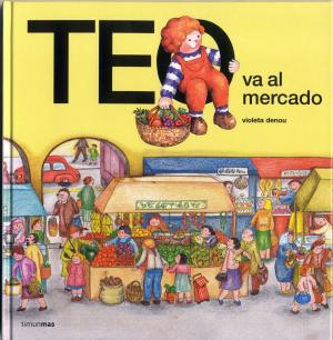 Book cover of Teo va al mercado