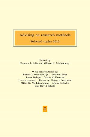 Cover of Advising on research methods