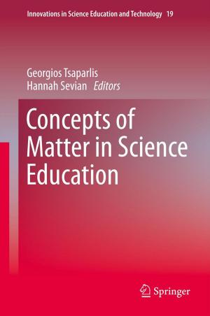Cover of the book Concepts of Matter in Science Education by Ivan Radojevic, Zoran Salcic