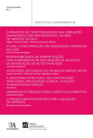 Cover of the book Estudos do Instituto do Conhecimento AB N.º 1 by Lurdes Pereira Coutinho; José Manuel de Oliveira Antunes; Ana Filipa da Franca
