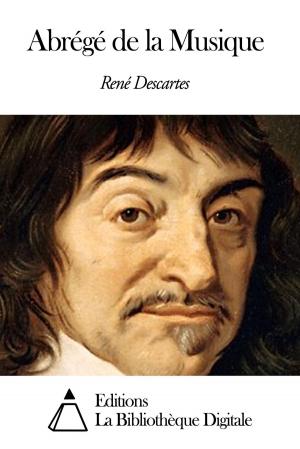 Cover of the book Abrégé de la Musique by Editions la Bibliothèque Digitale