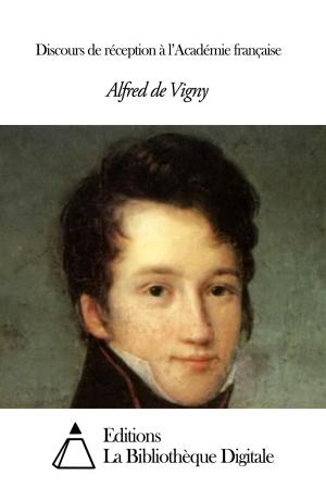 Book cover of Discours de réception à l’Académie française