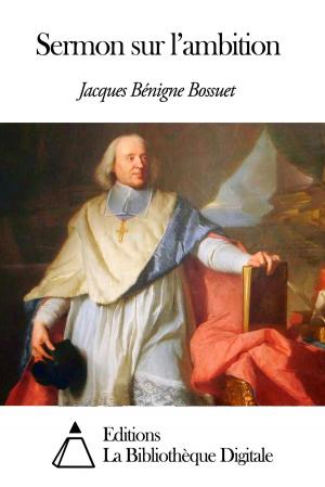 Cover of the book Sermon sur l'ambition by René Descartes