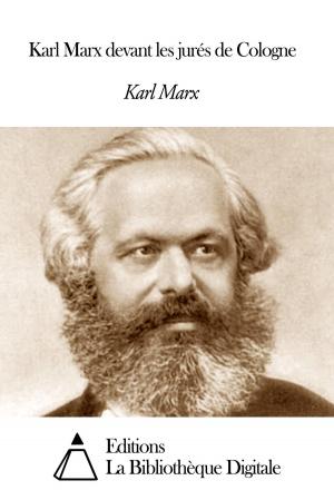 Cover of the book Karl Marx devant les jurés de Cologne by Michael Worthington