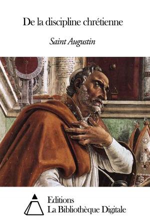 Cover of the book De la discipline chrétienne by Charles Augustin Sainte-Beuve