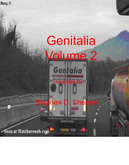 Cover of the book Genitalia Volume 2 by Stephen Shearer, Butchered Tree Productions