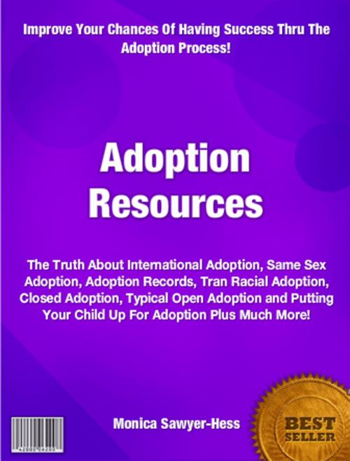 Cover of the book Adoption Resources by Monica Sawyer-Hess, Clinton Gilkie
